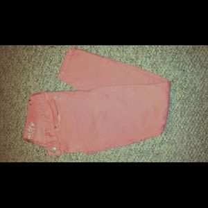 EXPRESS pink/peach jeans