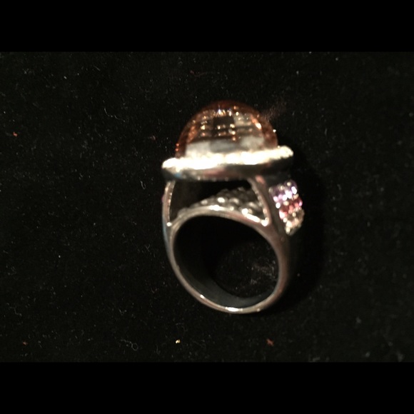 Huge Pink Cocktail Ring