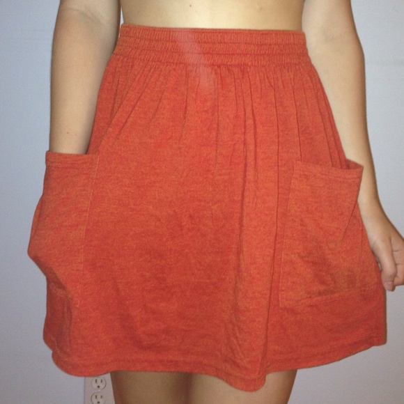AA Orange Skirt w/ Pockets