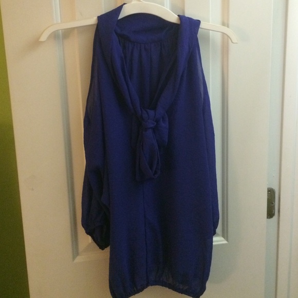 Royal blue/purple shirt