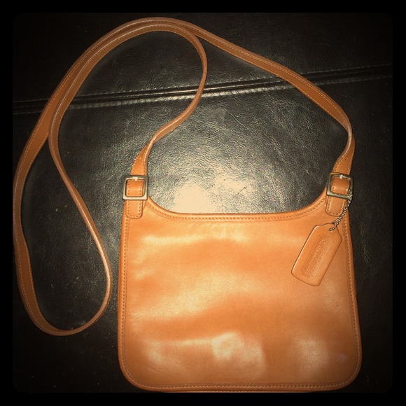 Vintage leather Coach purse