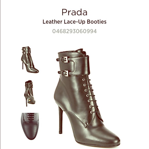 Authentic prada boots
