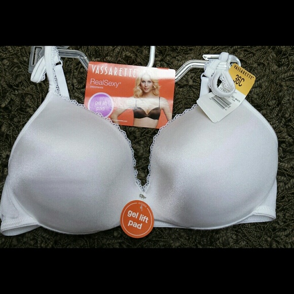 *SPECIAL Vassarette underwire gel Lift Pad Bra 36C
