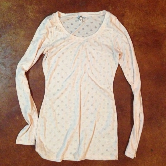 NWOT pale pink express tee