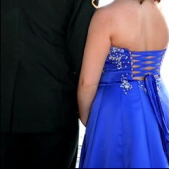 Purple long prom dress. - Picture 4 of 4