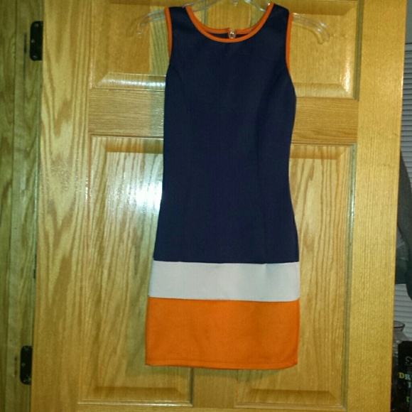 Orange dress