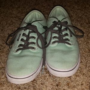 Turquoise vans