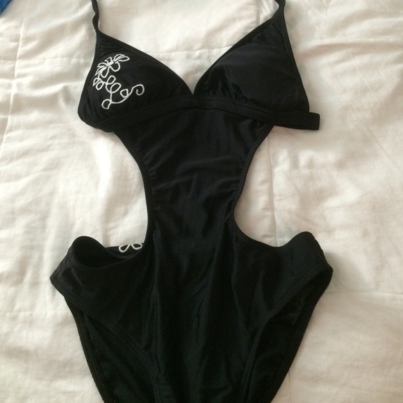 one piece bathing suit! super cute!