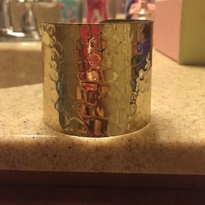 Gold cuff