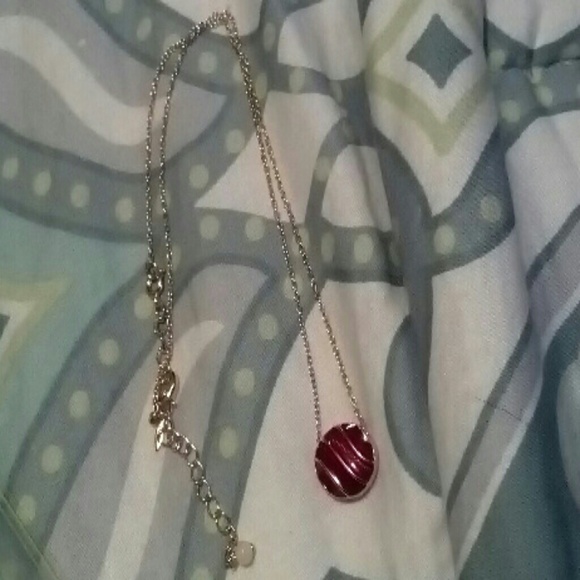 Red and gold chain