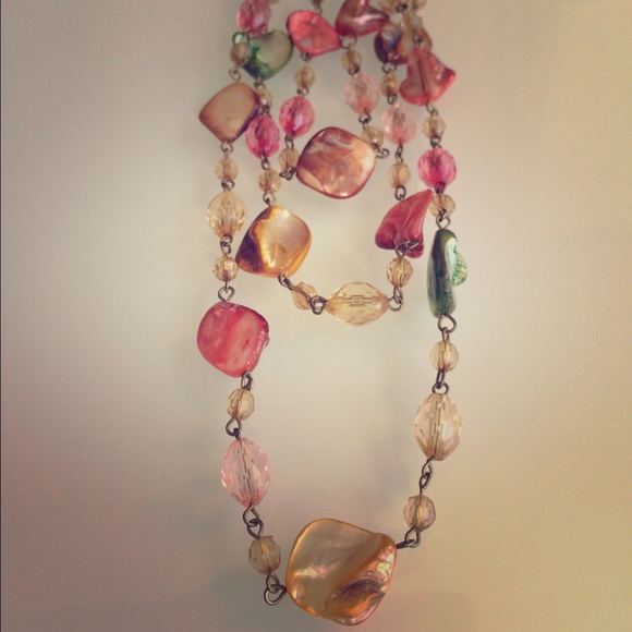 Vintage multi-color necklace!
