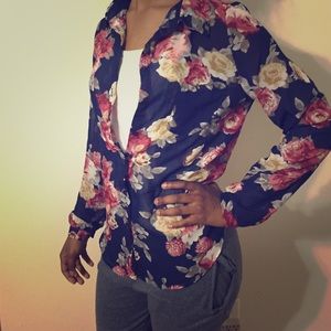 Flower blouse