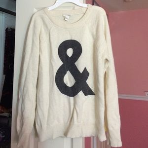 F21 '&' sweater