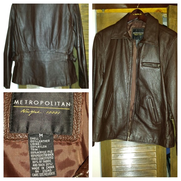 Genuine leather jacket