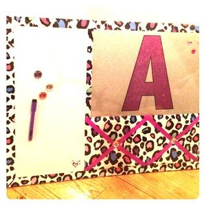 Justice initial white board