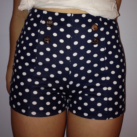 BUNDLE High waisted sailor shorts