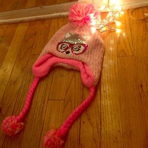Pink beanie