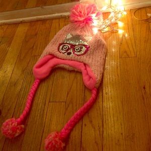 Pink beanie