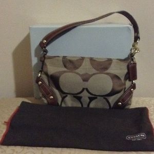 By:Coach dark & light brown bag 🎉FIRM OFFER🎉