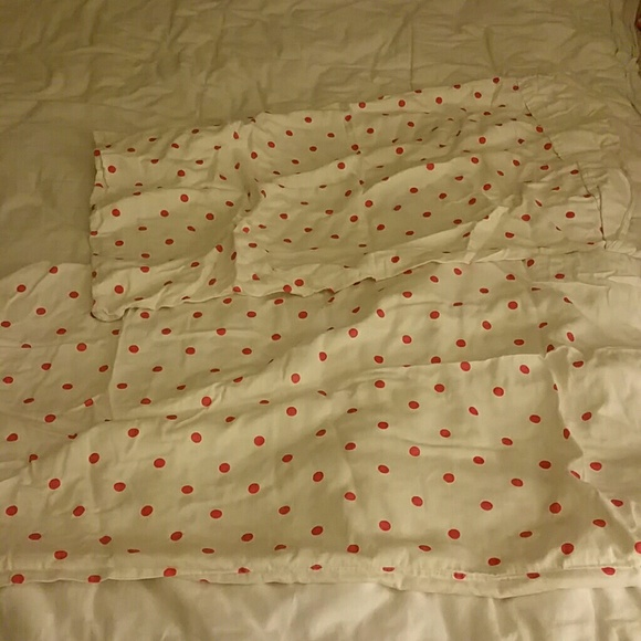 Two full/queen size kate spade pillow sheets