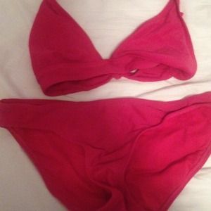 Pink bikini