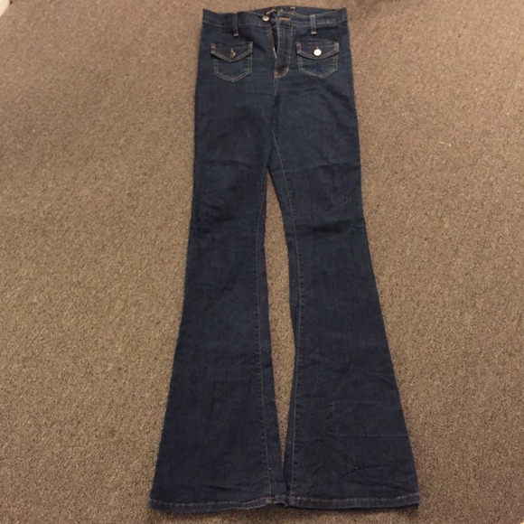 Nasty Gal- Hidden Jeans USA bellbottoms