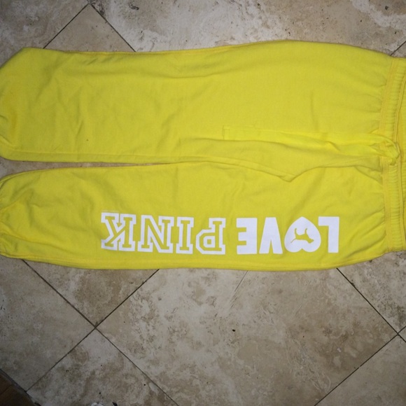 Yellow VS sweats