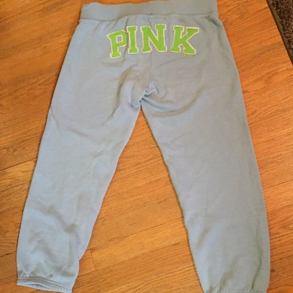PINK Capri length sweat pants!