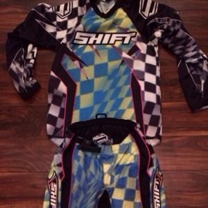 SHIFT kids dirt biking gear