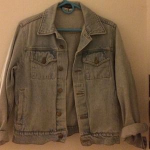 American Apparel Denim Jacket (Perfectly Worn In)