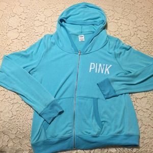 Victoria's Secret Pink terry cloth hoodie