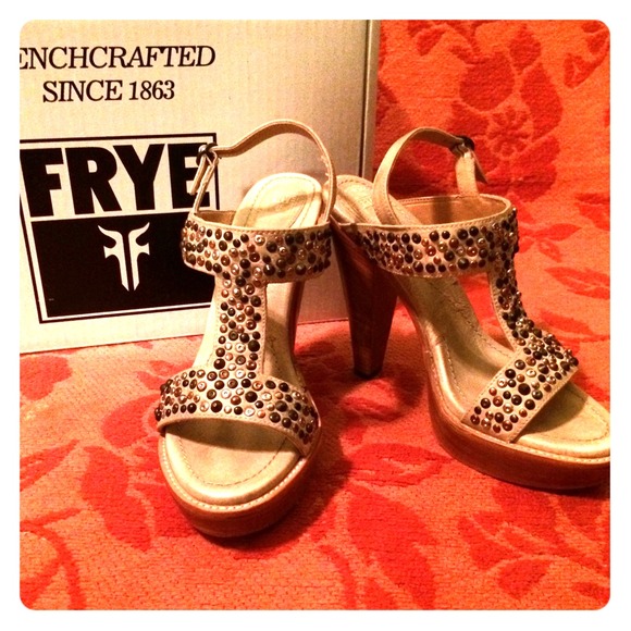Frye Vintage Joy Sling Sz 8.5 Clay