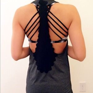 SOLD! Lululemon 105 F singlet Laser cut Tank