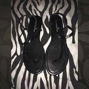 Black Montego Bay Club Sandals