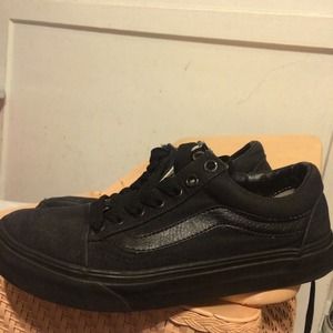 Black vans SOLD