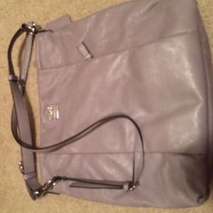 Grey coach bag