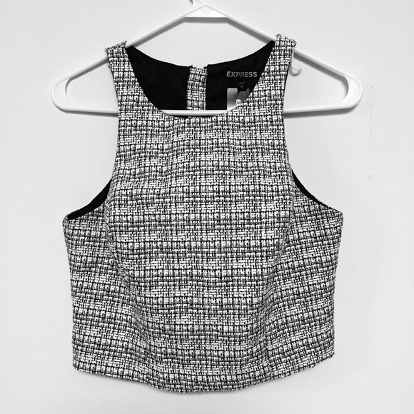 NWT EXPRESS Tweed Top