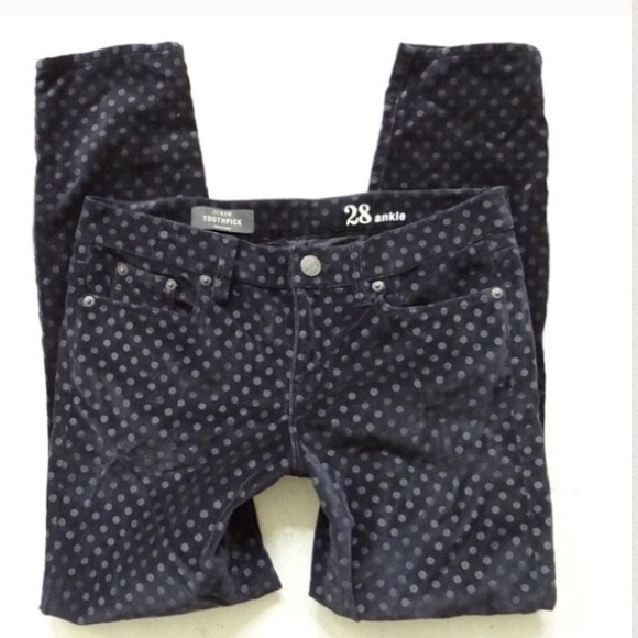✨SALE✨J. Crew toothpick velvet pants - Picture 4 of 4