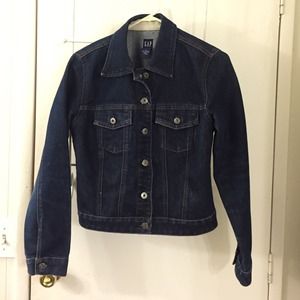 GAP dark wash Jean jacket
