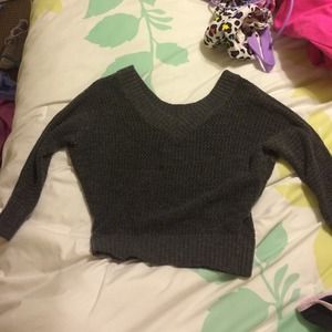 Express cropped sweater