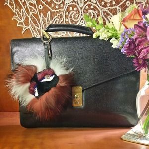 Fendi crystal eyed monster bag charm