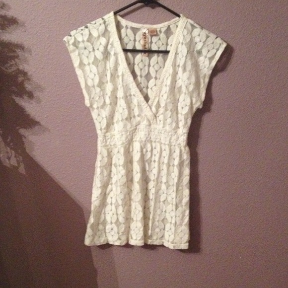 White Lace Top