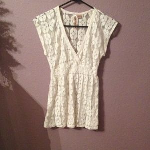 White Lace Top
