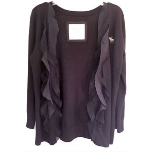 Abercrombie and Fitch ruffle sweater