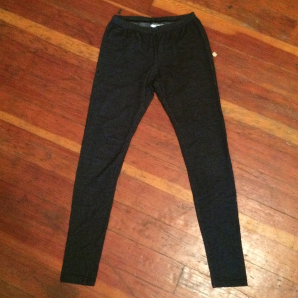 Hue black heathered leggings