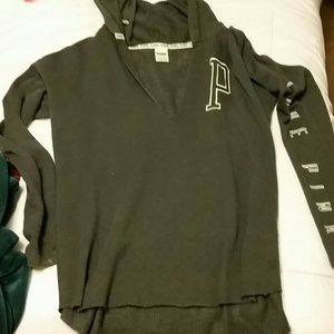 Pink VS long sleeve sweatshirt