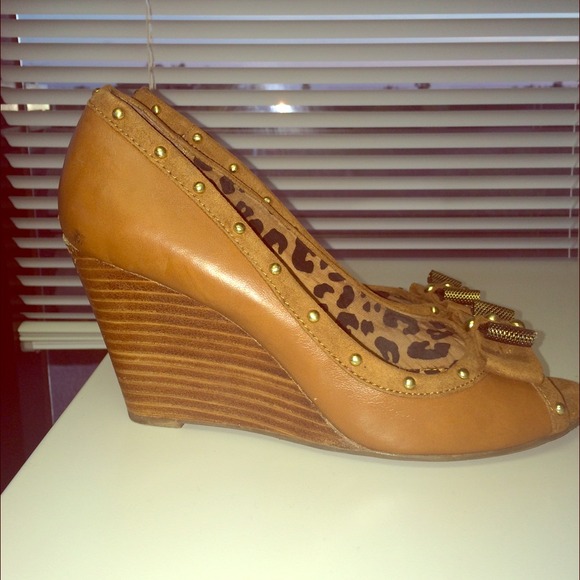 🚫 sold ! Brown wedges Jessica Simpson