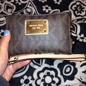Micheal Kors Wristlet.