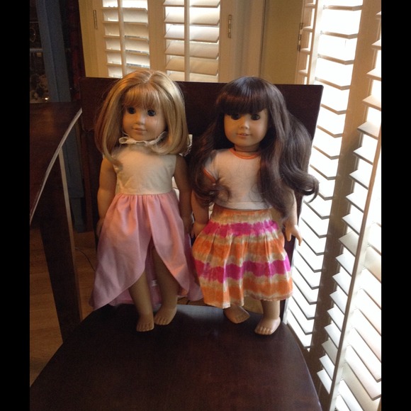 NELLIE & SAMANTHA AMERICAN GIRL DOLL NEW