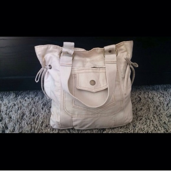 cream purse and navy crossbody NWOT